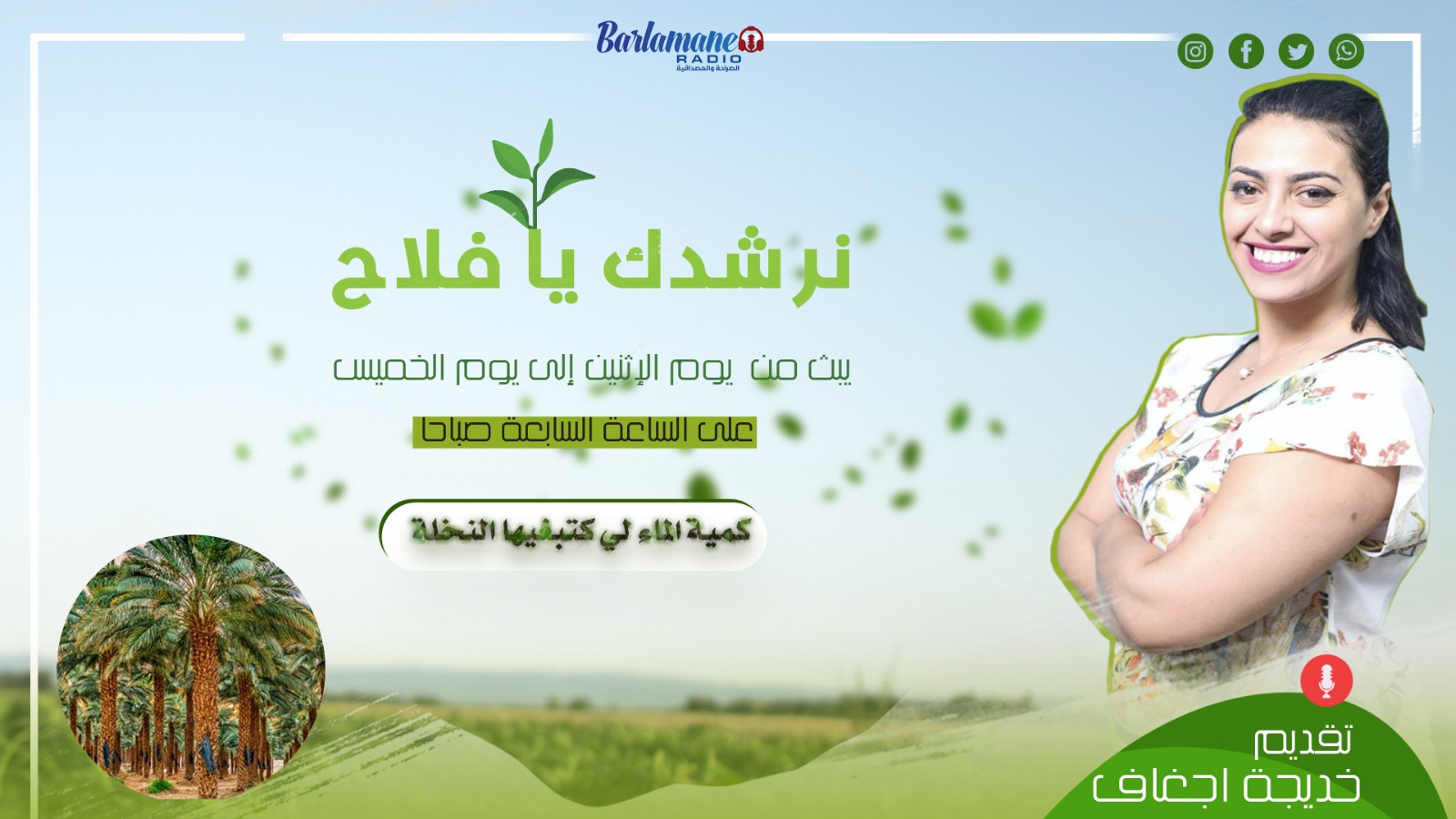 نرشدك يا فلاح.. كمية الماء لي كتبغيها النخلة